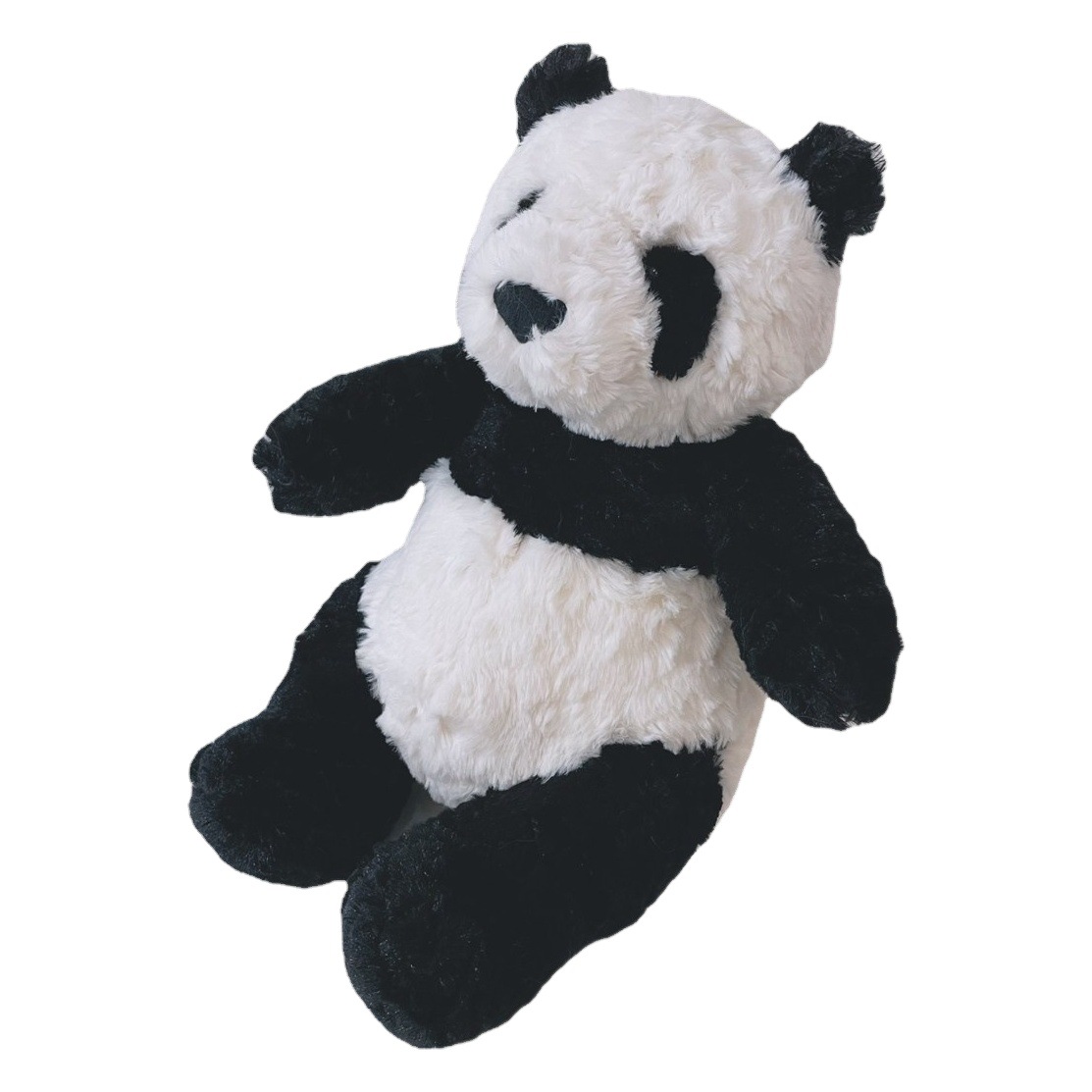 外国貿易の北欧のシンプルな白黒のパンダの子供のぬいぐるみのぬいぐるみのおもちゃの子供の活動の贈り物の卸売り