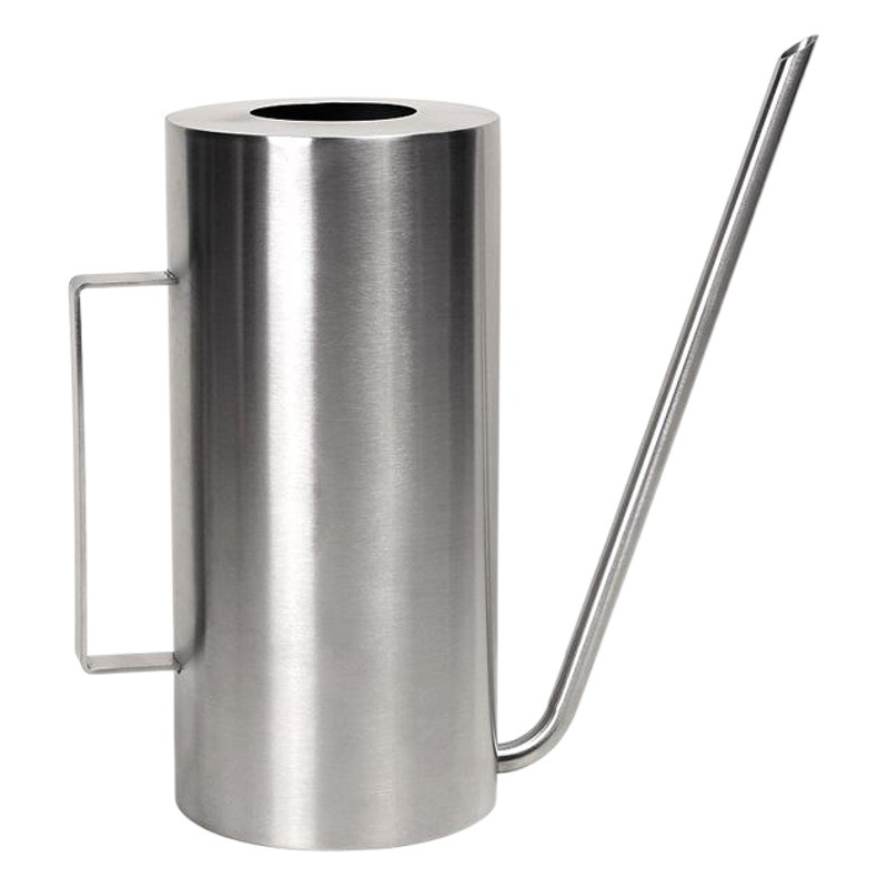 Acero inoxidable olla de riego de metal suculento riego olla de riego interior jardinería boca larga olla hogar