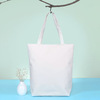 Fashionable white shopping bag, 2021 collection, Korean style, hand painting
