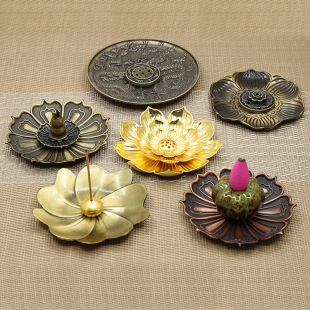Cross-Border Japanese-Style Club Incense Holder Ceramic Ornament Incense Burner Home Incense Stand Dual-Use