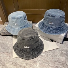 2025カウボーイ盆帽水洗い古い漁師帽刺繍文字CEカップル帽子日除け個性文字カウボーイ