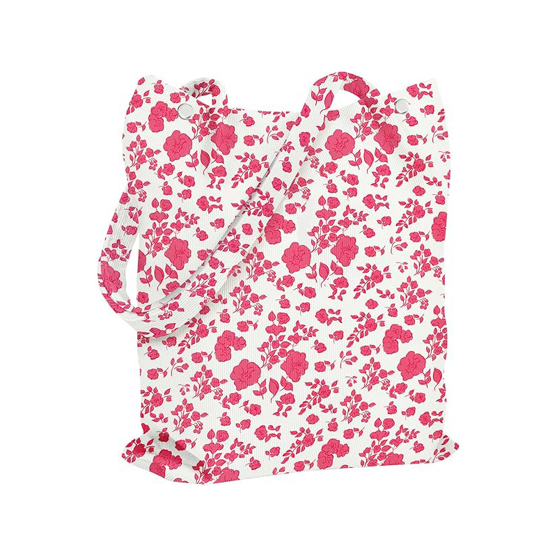 Bolsa de moda impresa de velcro para mujeres, bolso de transporte diario, bolsa de viaje portátil