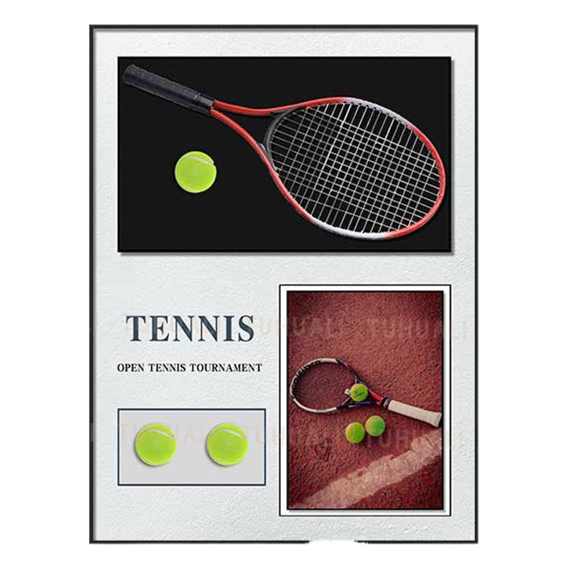 Tenis colgante pintura sofá Fondo pared tenis real pintura decorativa pasillo de alta calidad dormitorio pasillo colgante pintura