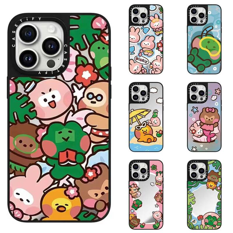 Cs Collaboration with the Lion King Star, Same Style as Popular Internet Celebrity Brand, Suitable for Apple 16 Pro Max Phone Case 15 14