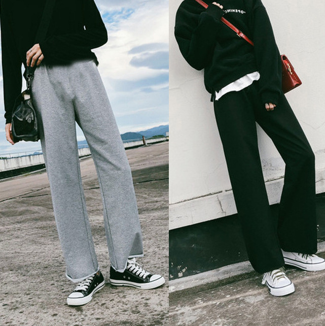 Spring Summer Autumn Maternity Pants Casual Straight Pants plus size Belly-supporting Sports Pants Outer Wear Cropped Pants Autumn