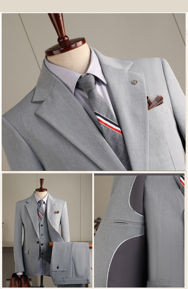 Abito da sposo sartoriale per testimoni completo formale uomo_voghion.com