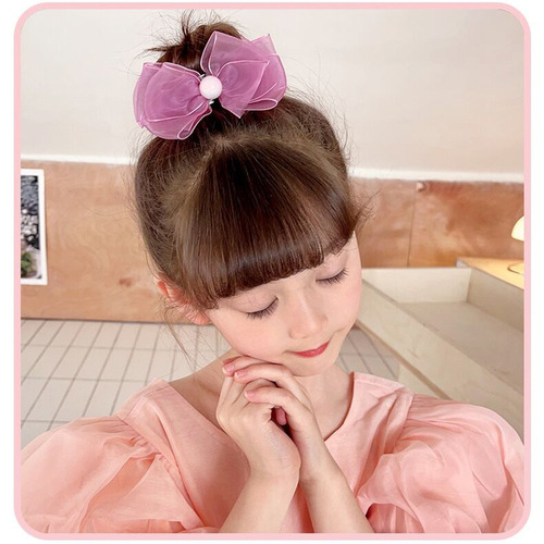 Children's hairpins, ball head grabbers, hair clips, ponytail clips, little girls' hairpins, hairpins, bow hair accessories