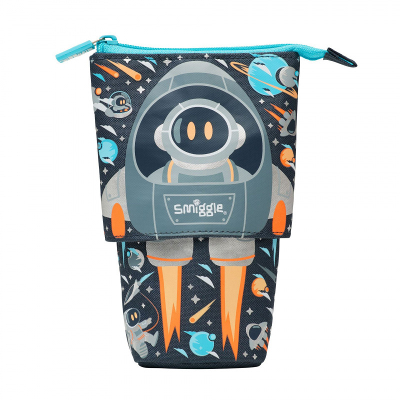 Australian smiggle estuche para bolígrafos de dibujos animados para niños bolso de papelería para estudiantes creativos plegable multifuncional