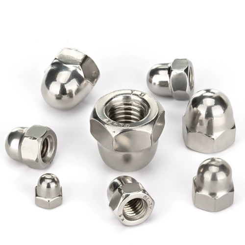 304 stainless steel cap nut M3-M30 decorative nut cap nut DIN1587