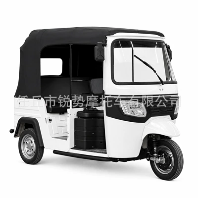 Fuel-powered three-wheeled motorcycle with canopy for passenger transport, Southeast Asian cross-border TUK-TUK passenger three-wheeled motorcycle (Sərnişin üçtəkərli motosikllar)