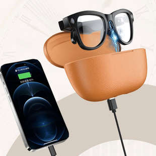 M02 Ultra Charging Case 1080P Video Recording Smart Glasses 800W Pixel ...