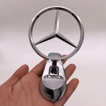 奔驰立标 奔驰车头标 机盖标 汽车标志 大奔金属3D立体车标