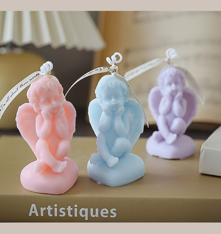 Fashion Angel Paraffin Candle 1 Piece display picture 11