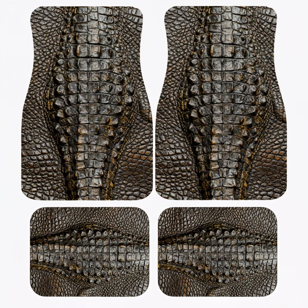 Cross-Border Amazon Temu New Hot-Selling American-Style Car Floor Mats, Dirt-Resistant, Wear-Resistant, Dust-Proof Mats, Four-Piece Set, Dropshipping