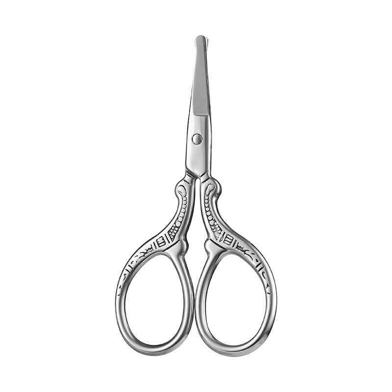 Tijeras Xiaofeng de acero inoxidable Tijeras bordadas Tijeras en relieve Bolsitas de té Tijeras de hilo de pescado Tijeras de maquillaje para cejas