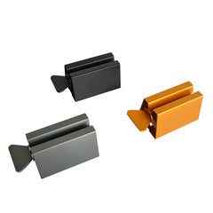 Manufacturer wholesale aluminum toothpaste squeezer facial cleanser dye squeezer manual rotary toothpaste squeezer