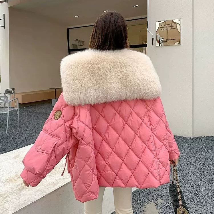 (Cross-border trading), winter keep warm long down jacket, 2025 years, mid-length