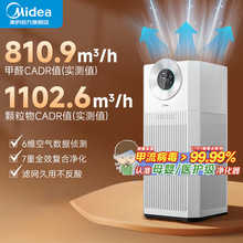 美的空气净化器分解除甲醛净雾霾新风芯系统宠物净化器T Pro