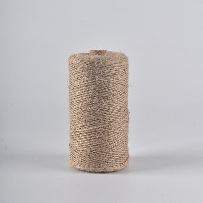 Venta al por mayor de alta calidad gruesa y delgada cuerda de cáñamo cuerda de yute cuerda de escalada de gato cuerda de cáñamo tejida decorativa vintage artesanía de jardinería cuerda de cáñamo fino