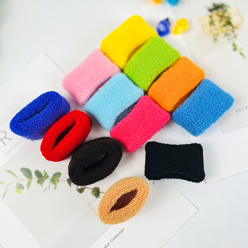 Banda de goma elástica alta lazo inconsútil pelo updo banda de pelo audaz ensanchado gran cuerda de pelo bobina de pelo no hace daño a la cuerda de pelo