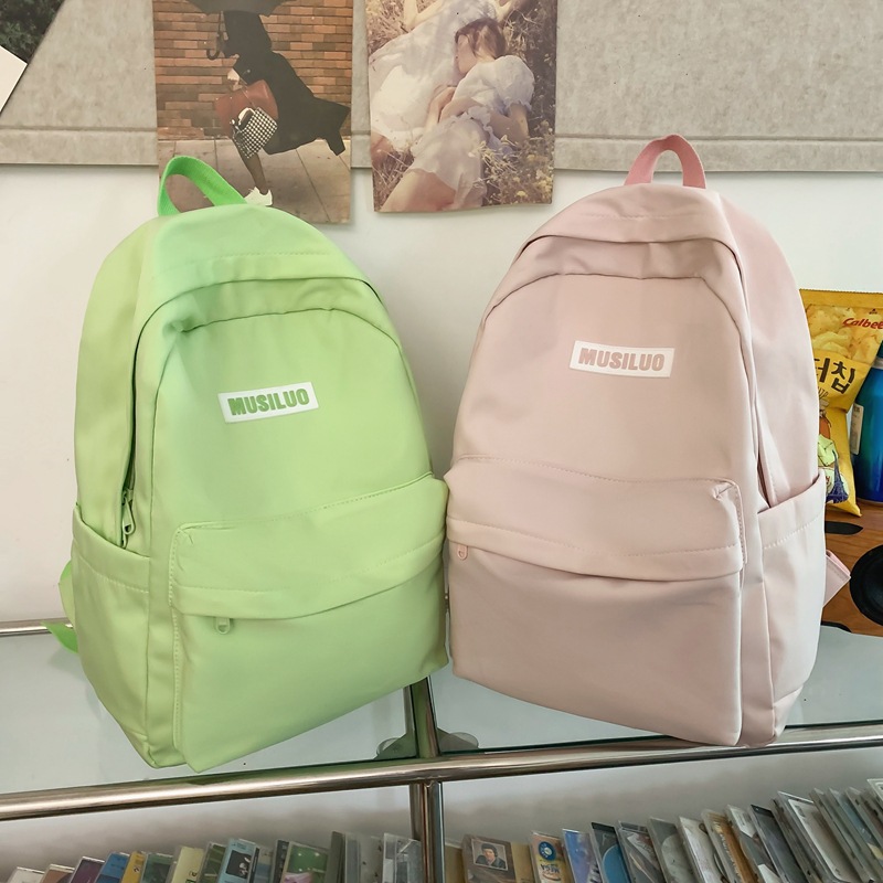 Mochila de estudiante universitario fresco 2023 temporada escolar mochila de gran capacidad mochila imprimible logo fábrica al por mayor