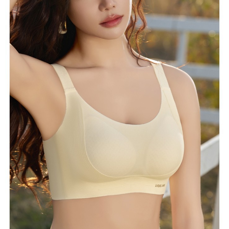 Venta directa de fábrica comercio electrónico transfronterizo Sudeste de Asia Vietnam Tailandia damas sin costuras sujetador de recogida lateral cómodo