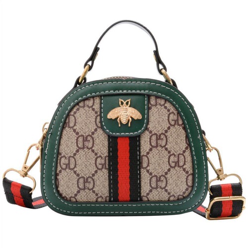 Celebrity Style Children's Handbag 2024 New Crossbody Bag Girls Fashion Cute Princess Shoulder Bag Internet Celebrity Style