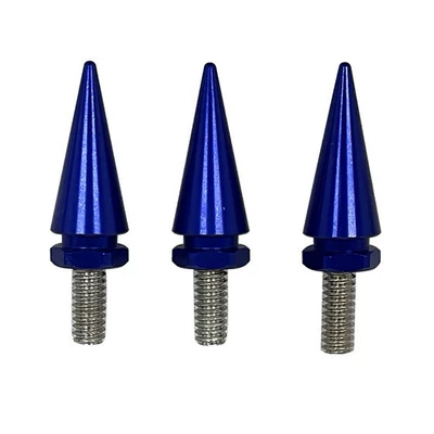 Motorcycle front windshield Screws Glass Bolts Harley - blue
