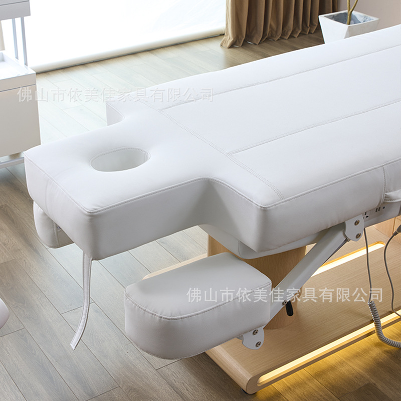 Cama de belleza eléctrica, cama de calefacción, elevación eléctrica, elevación eléctrica, gestión de la piel, cabeza de cama, cama de masaje spa, cama de fisioterapia, cama de micro-reformación