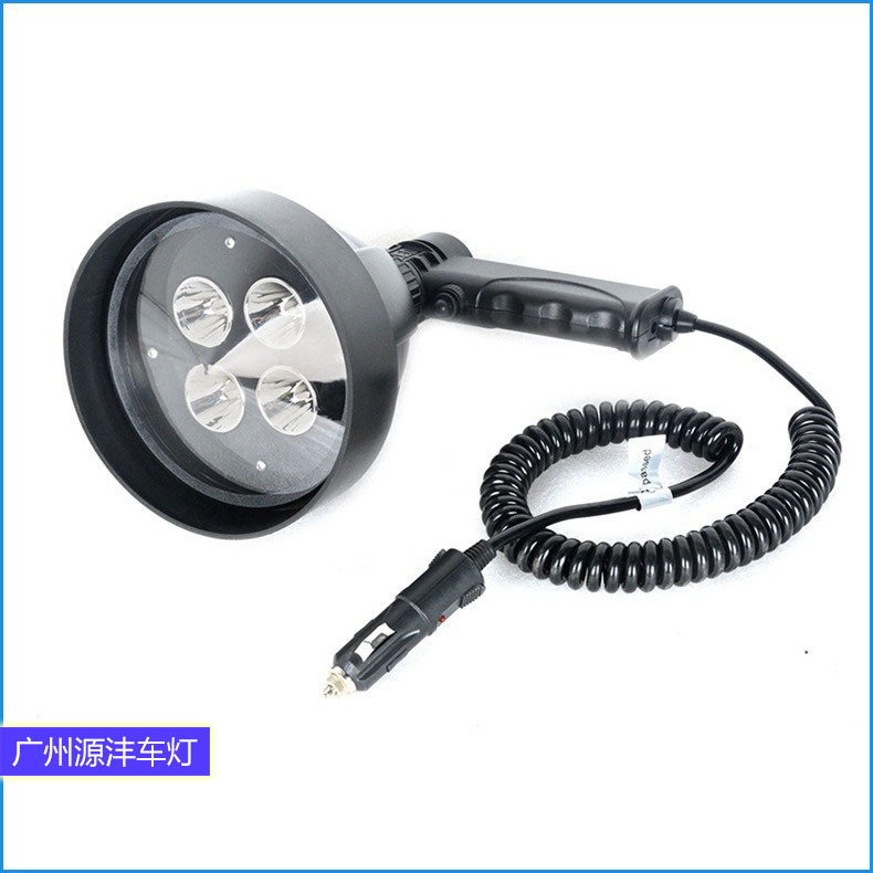 New Led Outdoor Portable Handheld Light 6-Inch 40W High-Brightness Long-Life Road Maintenance Work Lamp Searchlight