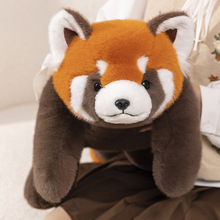 新款小熊猫毛绒玩具狐狸公仔可爱小浣熊玩偶儿童女生礼物抱枕娃娃