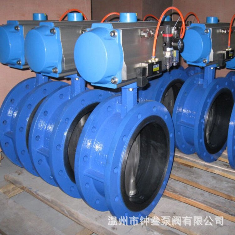 D641X-10P 不锈钢气动法兰软密封蝶阀 双向调节开关蝶阀 DN150