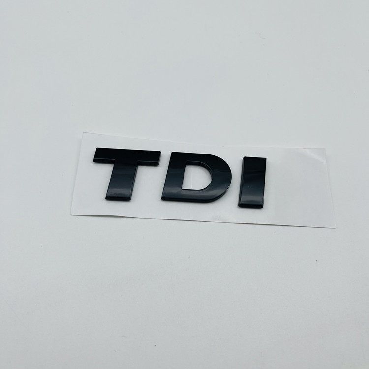 Volkswagen Touareg Car Logo Modification V6 Rear Emblem Touareg V8 Logo Displacement Tdi English Letter Sticker