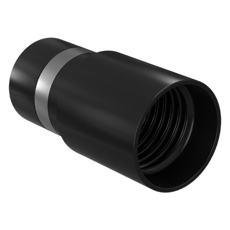 Accesorios de limpiador de polvo de aluminio de aluminio adaptador de conector de conversión conector de manguera conector de diámetro reducido mango de máquina principal industrial