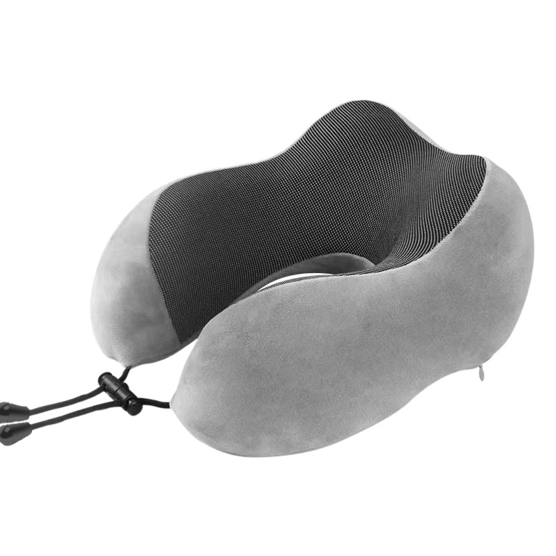 Almohada de viaje con memoria Almohada en forma de U al por mayor Almohada transfronteriza de comercio exterior Almohada de siesta de oficina de coche Almohada en forma de U
