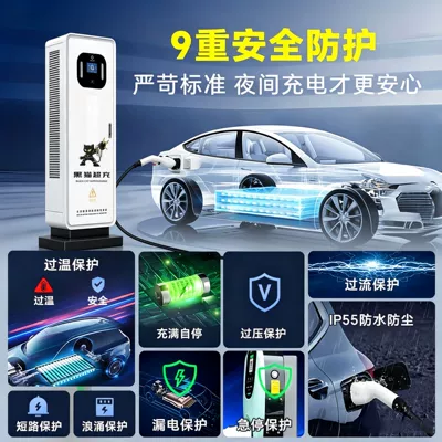 14kW dual-port commercial shared electric vehicle Elektrikli avtomobil şarj cihazları
