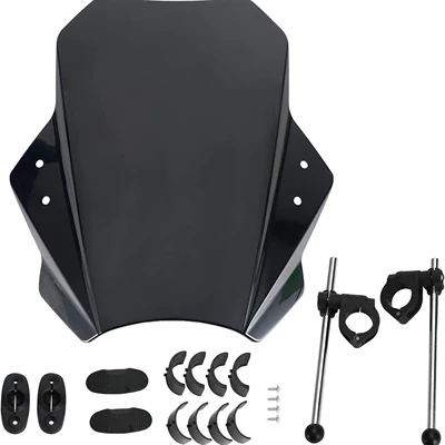 Motorcycle front windshield, Motorcycle Universal Street Bike