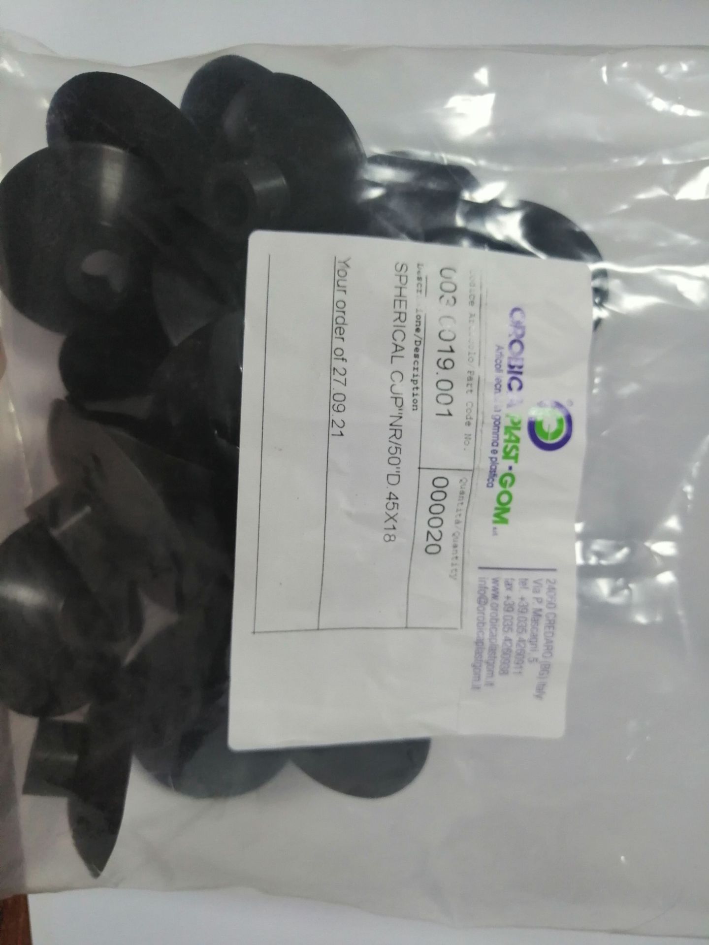 意大利OROBICA 吸盘 012.0066.056压力传感器