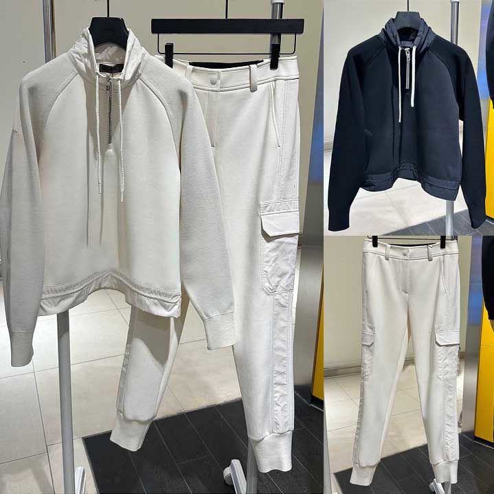 25 Autumn New Golf Clothing Women's Suit Half Zipper Stand Collar Tops Top Slimming Casual Trousers Suit 25 Autumn New Golf Clothing Women's Suit Half Zipper Stand Collar Tops Top Slimming Casual Trousers Suit