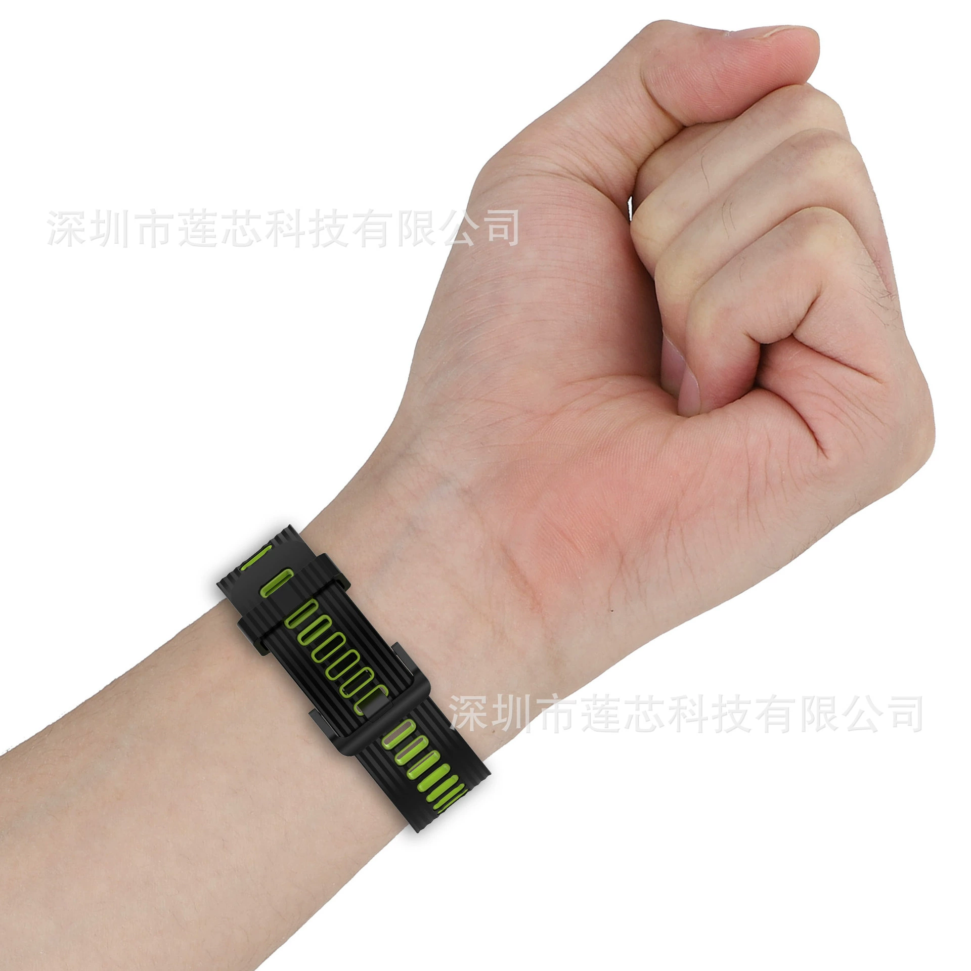 Huawei, silicone two-color watch strap, 3 pieces