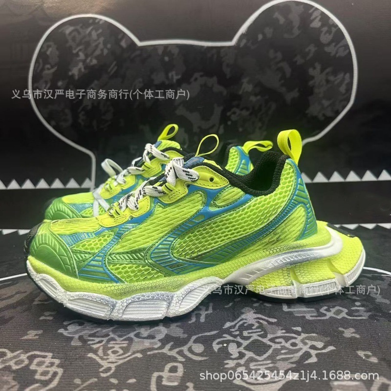 莆田純正パリ Track3XL ダッドシューズ男性と女性の靴レトロアウトドア厚底高さ増加カップルシューズランニングシューズ|undefined