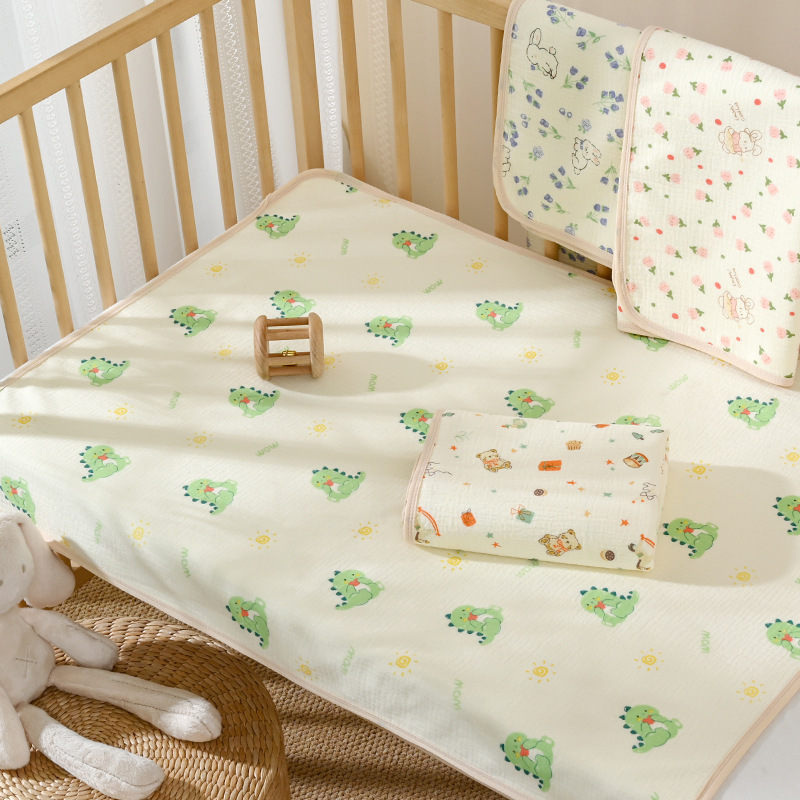 Class a Crepe Diaper Pad Waterproof Breathable Baby Newborn Bed Sheets Large Size Mattress Washable Aunt Pad Class a Crepe Diaper Pad Waterproof Breathable Baby Newborn Bed Sheets Large Size Mattress Washable Aunt Pad