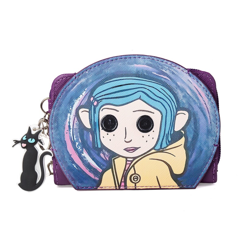 Cross-Border Popular Item: Ghost Mommy Wallet, Short Cartoon-Style Fashion Storage Coin Purse and Card Holder