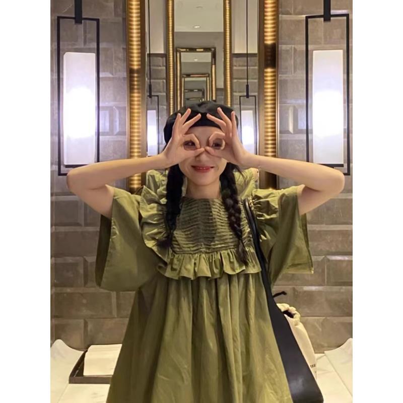 (2개) 작은 검은 면 베레 여성 복고풍 간단한 한국 모자 2023 새로운 얇은 화가 모자 봄과 여름