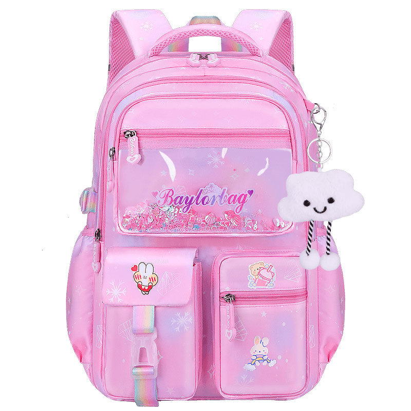 Nueva escuela secundaria femenina 1 - 3 - 6 - 9 grados mochila de estudiantes de primaria 6 - 12 - 18 años de edad mochila de hombro