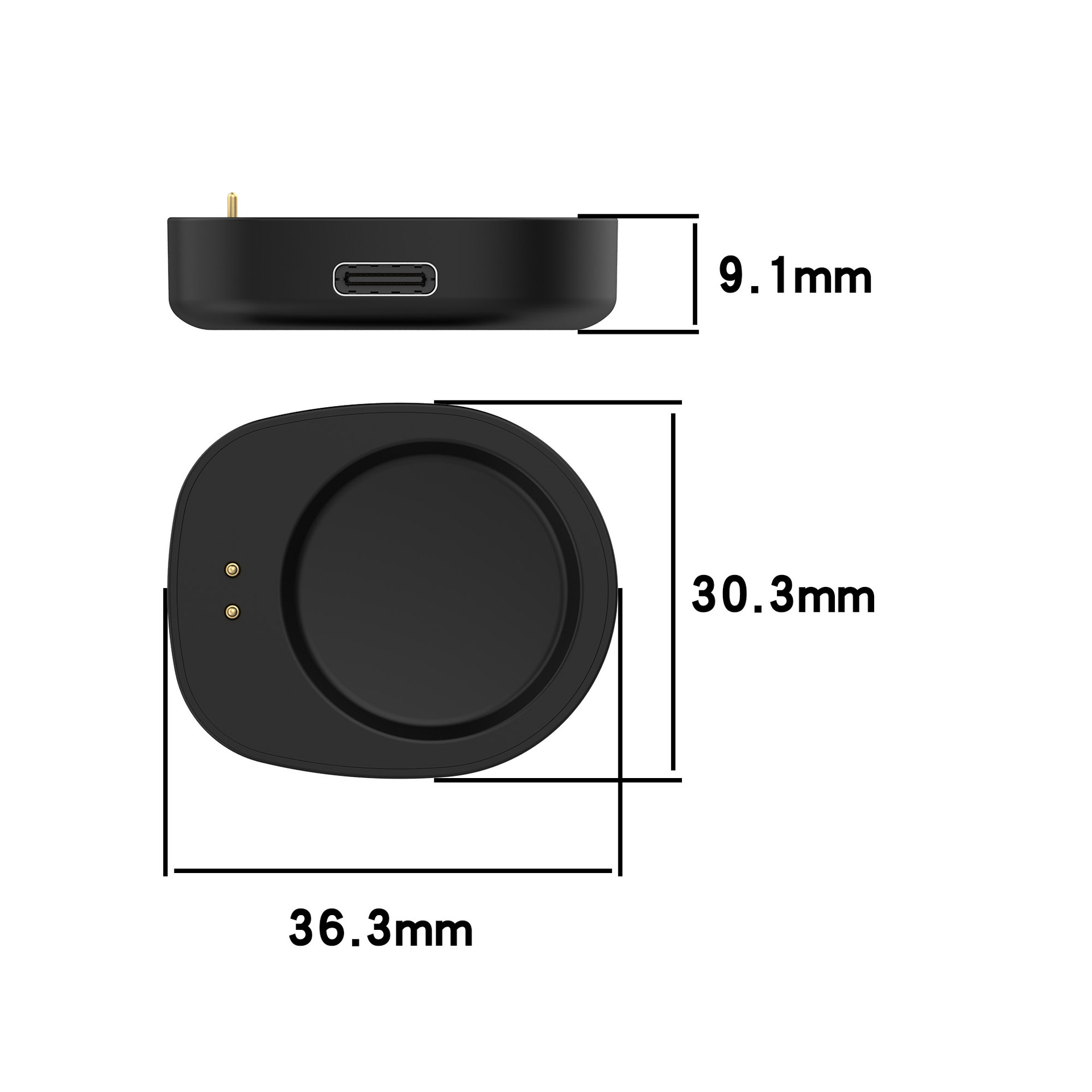 Suitable for Amazfit Huami T-Rex3 watch charging cable Balance2 Helio Strap magnetic charging 5