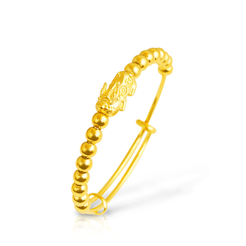 Nuevo TikTok popular clásico de Push-Pull pulsera chapado en oro de las mujeres de largo plazo no se desvanece joyería en línea de pago de cinturón rojo