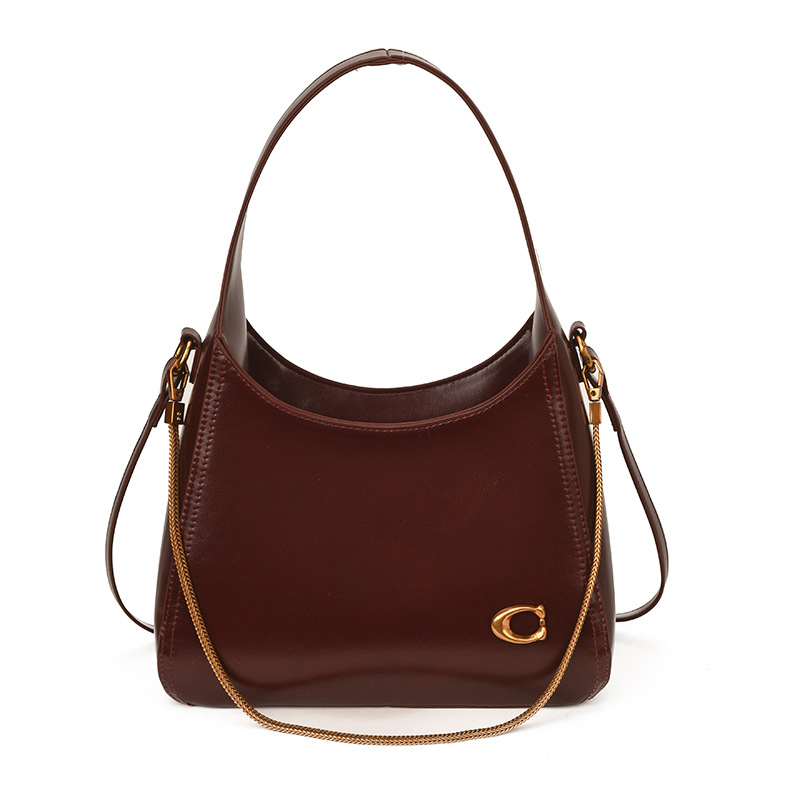 Bolsa de hombro Europa y América primavera y verano nuevo estilo perezoso bolso de brazo de viaje versátil de gran capacidad bolso de hombro de color sólido bolso de mujer