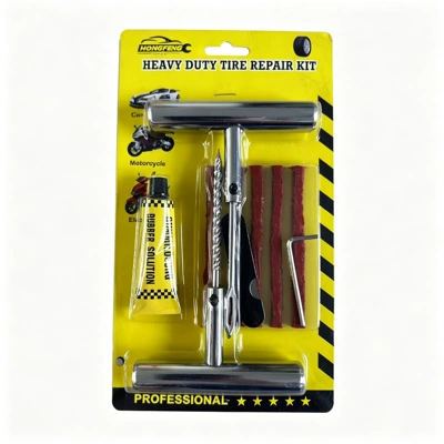 Kempinq və səyahət Repair Strip Thread Drill Metal - 10-piece-metal-tire-repair-suit
