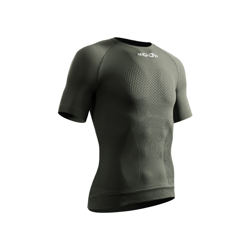 Träningskläder, shapewear för motion, yoga och cykling, andningsbara kompressionsunderkläder med snabbtorkande funktion, T-shirt,_voghion.com